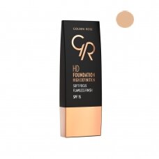 Golden Rose |  HD High Definition Foundation | HD makiažo pagrindas 30ml Nr. 105