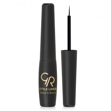 Golden Rose | Style Liner Black & Black Eyeliner | 6,5ml Nr. 14