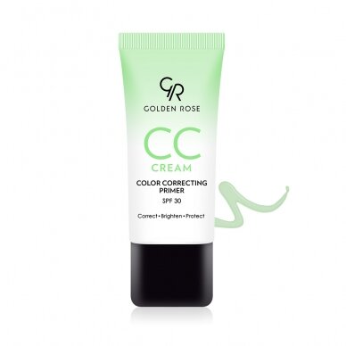 Golden Rose CC Cream Color Correcting Primer - Green 30ml