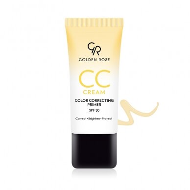 Golden Rose CC Cream Color Correcting Primer - Yellow 30ml