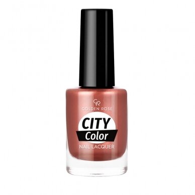 Golden Rose | City Color Nail Lacquer| Šiuolaikiškas nagų lakas 10.2ml Nr. 41