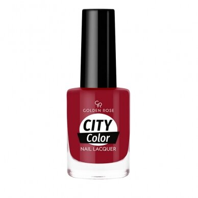 Golden Rose | City Color Nail Lacquer| Šiuolaikiškas nagų lakas 10.2ml Nr. 44