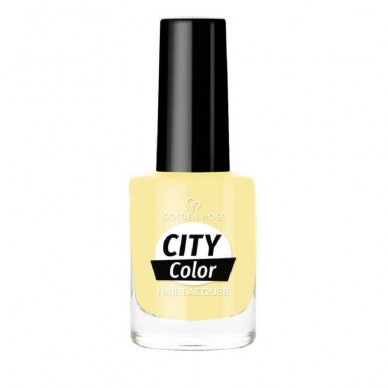 Golden Rose | City Color Nail Lacquer| Šiuolaikiškas nagų lakas 10.2ml Nr. 84