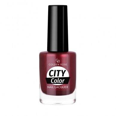 Golden Rose | City Color Nail Lacquer| Šiuolaikiškas nagų lakas 10.2ml Nr. 56