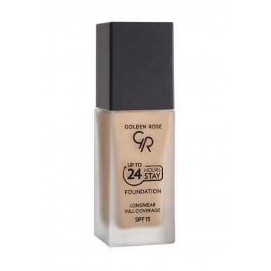 Golden Rose | GR Up To 24 Hours Stay Foundation| Ilgalaikis makiažo pagrindas 35ml Nr. 09