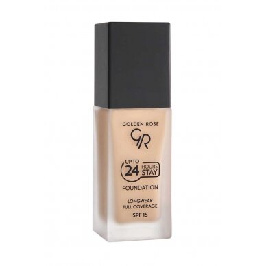 Golden Rose | GR Up To 24 Hours Stay Foundation| Ilgalaikis makiažo pagrindas 35ml Nr. 14