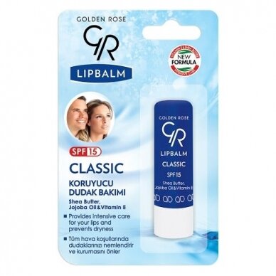 Golden Rose | Lip Balm Classics SPF 15 | Lūpų balzamas 4.6g