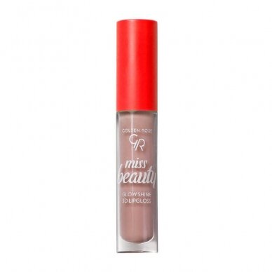 Golden Rose | Miss Beauty Glow Shine 3D Lipgloss | 4,5ml Nr. 01