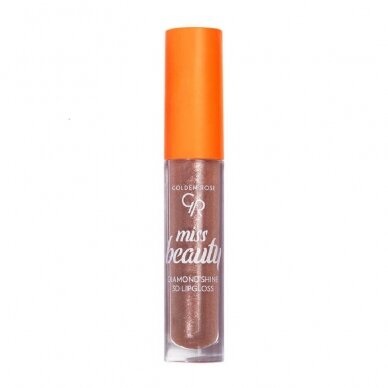 Golden Rose | Miss Beauty Diamond Shine 3D Lipgloss | 4,5ml Nr. 03