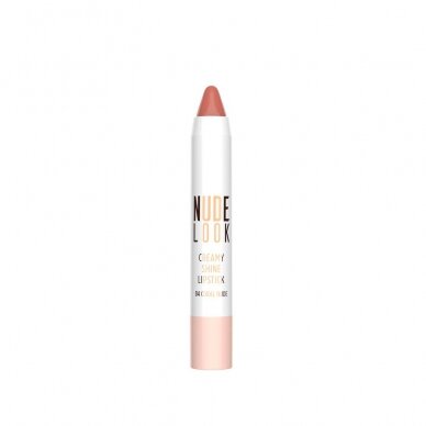 Golden Rose | Nude Look Creamy Shine Lipstick | 3.5g Nr. 04