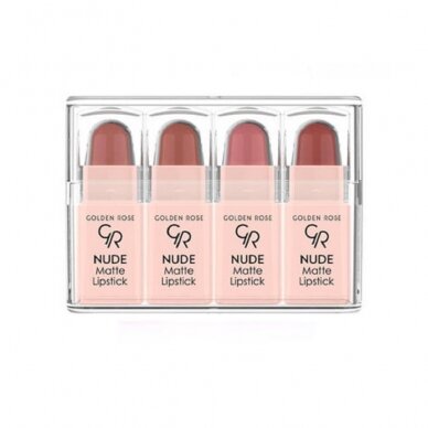 Golden Rose | Nude Matte Lipstick (Mini) | 4g