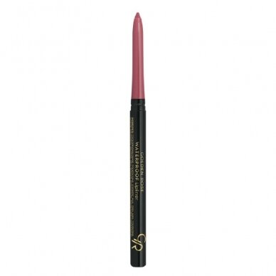 Golden Rose | Waterproof Lipliner | Atsparus vandeniui išsukamas lūpų pieštukas Nr. 52