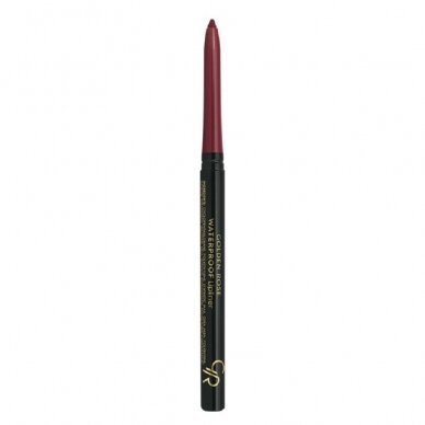 Golden Rose | Waterproof Lipliner | Atsparus vandeniui išsukamas lūpų pieštukas Nr. 57