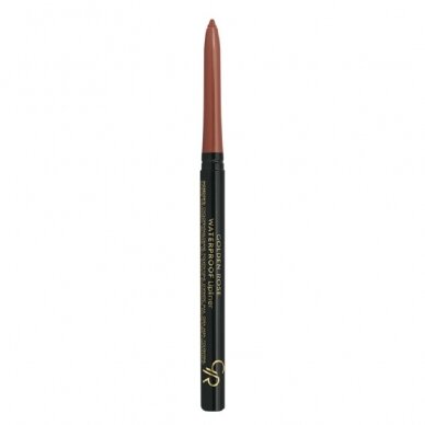 Golden Rose | Waterproof Lipliner | Atsparus vandeniui išsukamas lūpų pieštukas Nr. 58