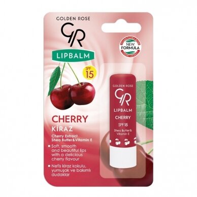 Golden Rose | Lip Balm | Cherry SPF 15, 4,6g Nr. 07