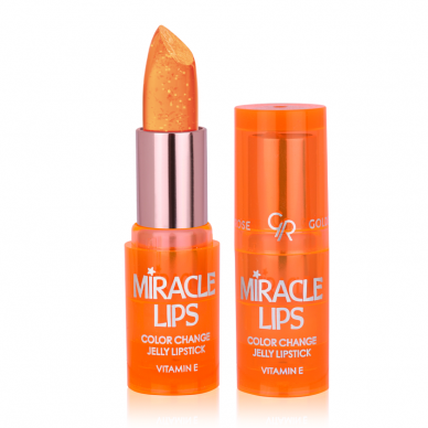 Golden Rose | Miracle Lips Color Change Jelly Lipstick | Nr. 103 Natural Pink, 3.7g