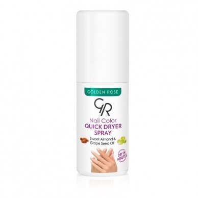 Golden Rose | Nail Color Quick Dryer Spray | 55ml