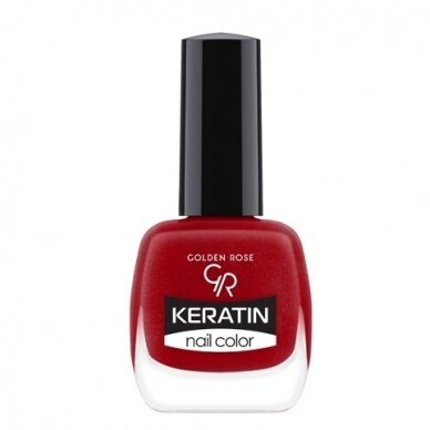 Nail polish Golden Rose Keratin 10.5ml, Nr.122