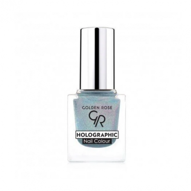 Golden Rose | Holographic Nail Colour | Holografinis nagų lakas 10.2ml Nr. 06