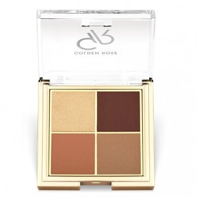 Golden Rose | Quattro Eyeshadow Palette | 8,8g Nr. 06