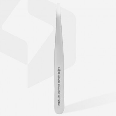 Staleks Pro eyebrow tweezers Expert 10/2