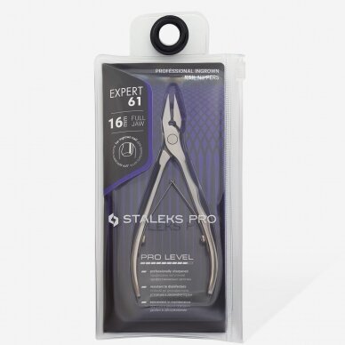 Staleks Pro ingrown nail nippers Expert 61/16mm 2